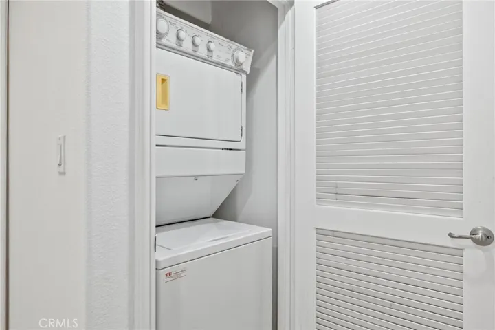 In-unit washer and dryer.
