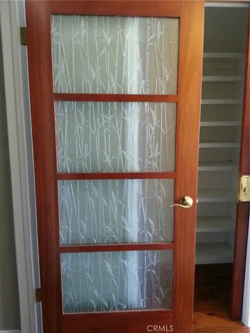 second bedroom door