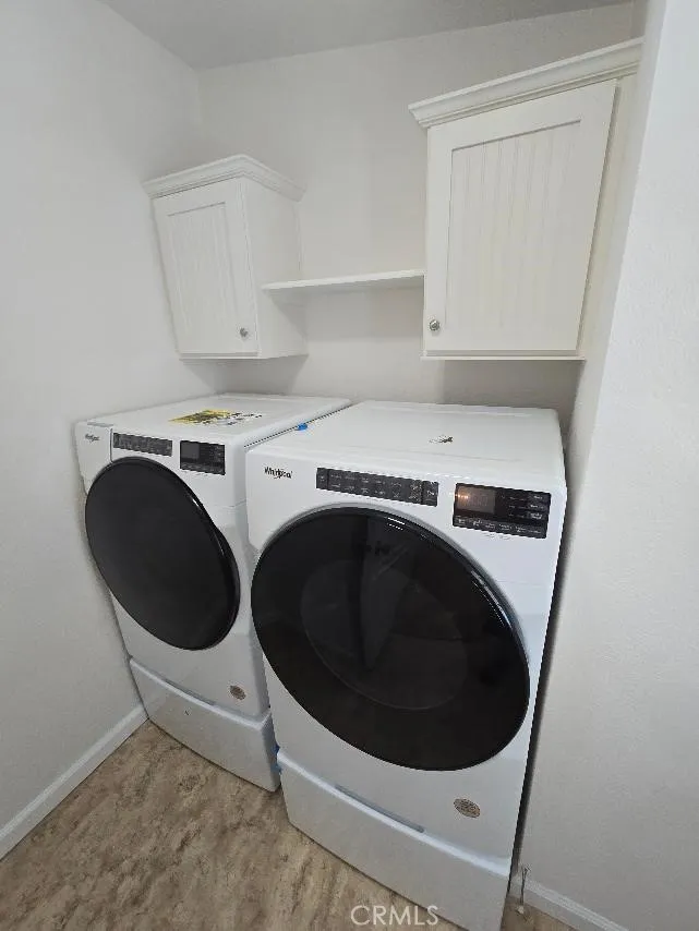 separate laundry room Washer and dryer