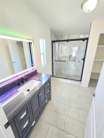 Upgraded Master Bathroom