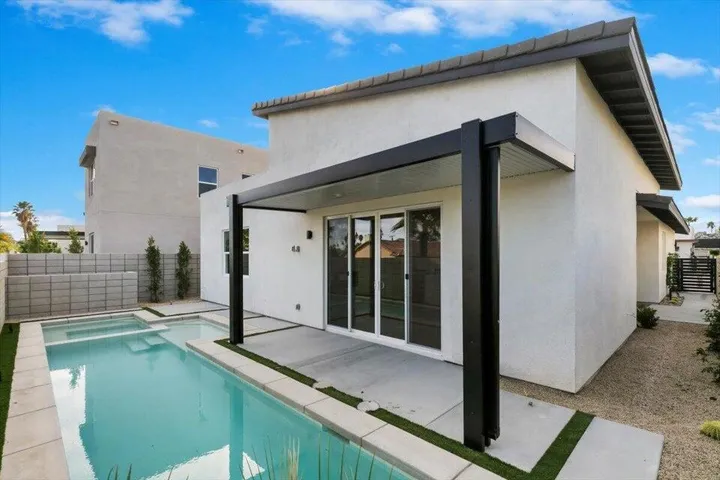 Covered patio