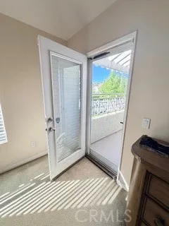 Patio door Master bedroon