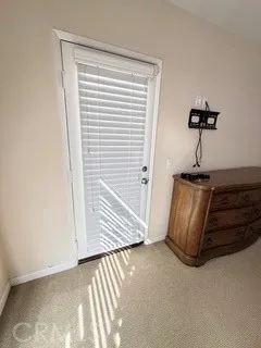 Patio door  Master bedroom
