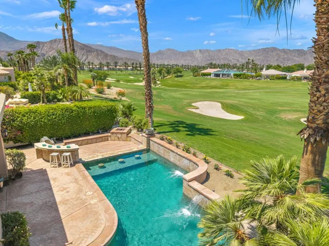 aerial backyard with mountain views