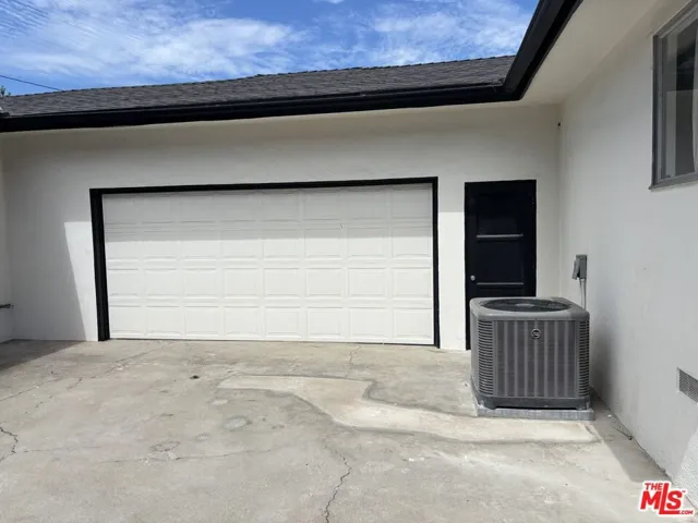 Private 2-car garage
