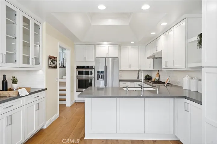 Remodeled Kitchen With Bar Seating