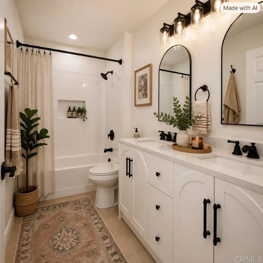 Image has been virtually staged to illustrate potential decor and layout.