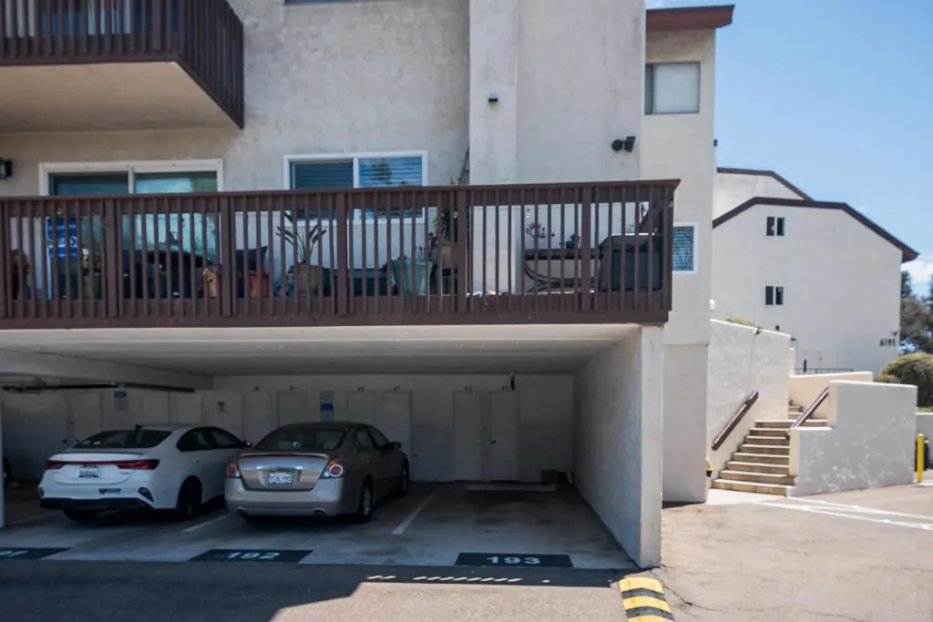 #193  one covered parking space