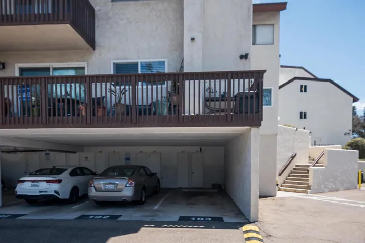 #193  one covered parking space