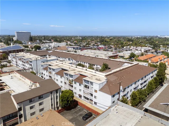 Aerial shot of the complex