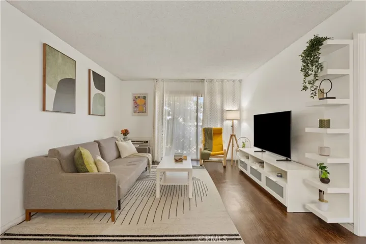 Living room leading towards the balcony