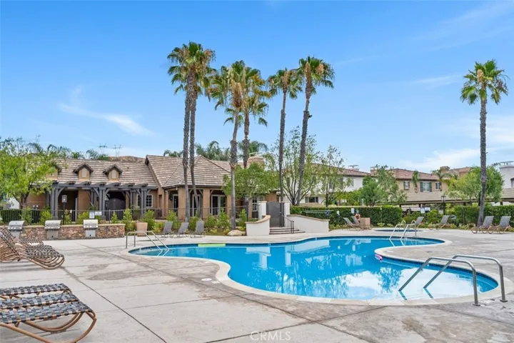 community pool area