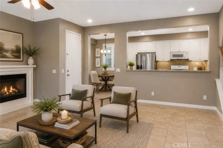 Living Room- virtually staged,AI