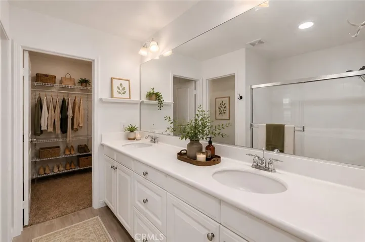 Primary bathroom- Virtually staged
