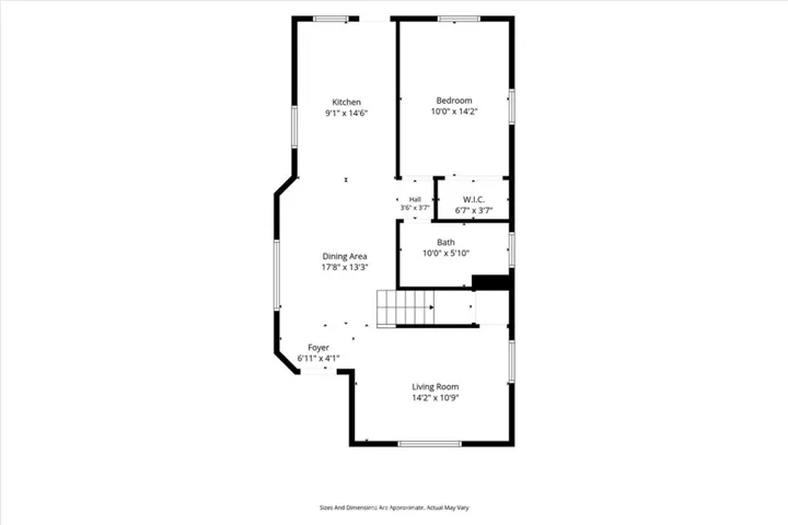 725 E 40th Pl - 1st Floor Plan