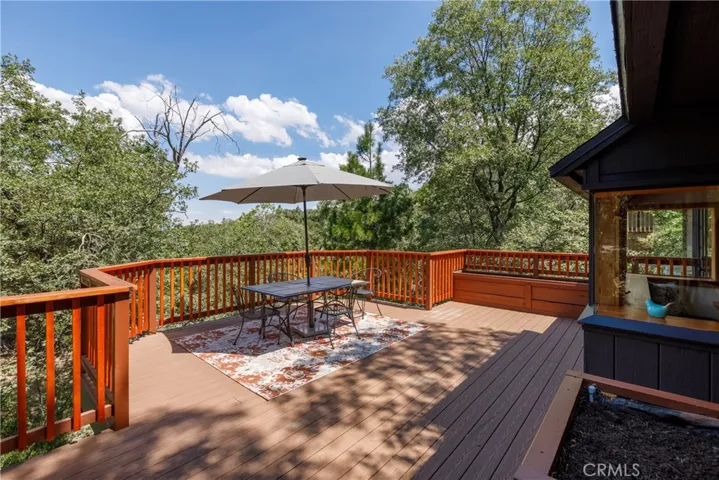 Large composite deck.