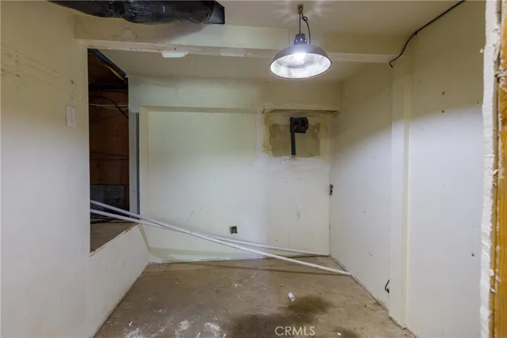Space below for storage or bedroom/bath...