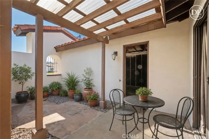 Enclosed patio
