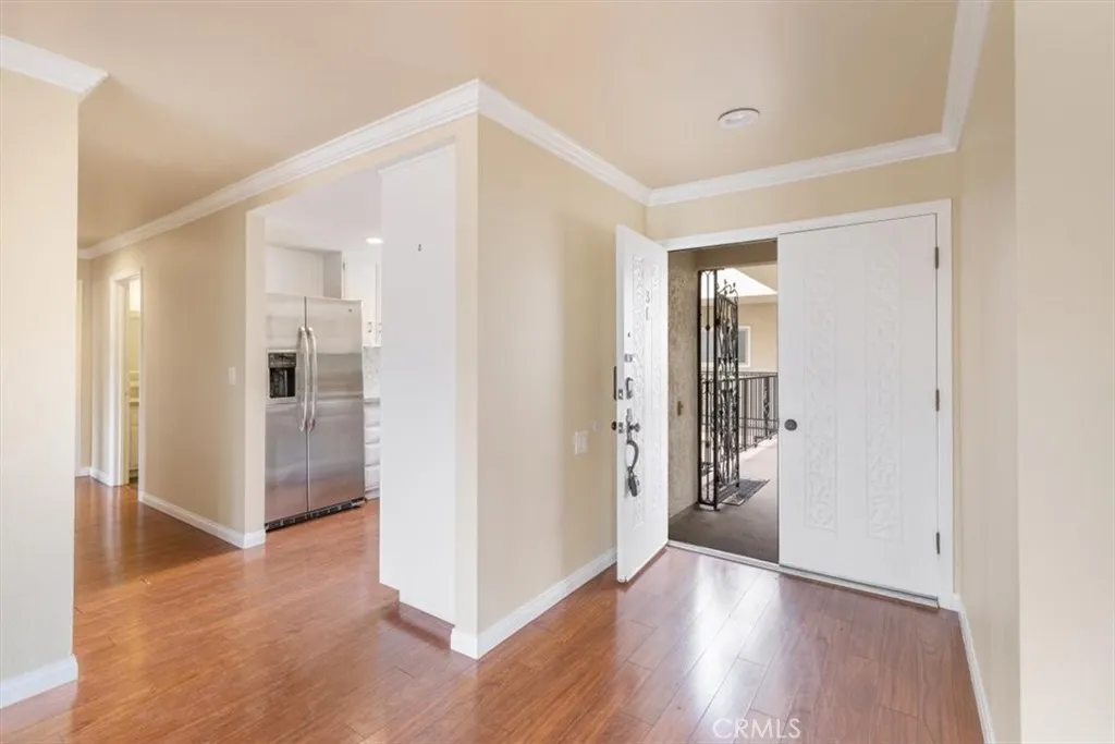 Kitchen off of Dining and Living Areas.