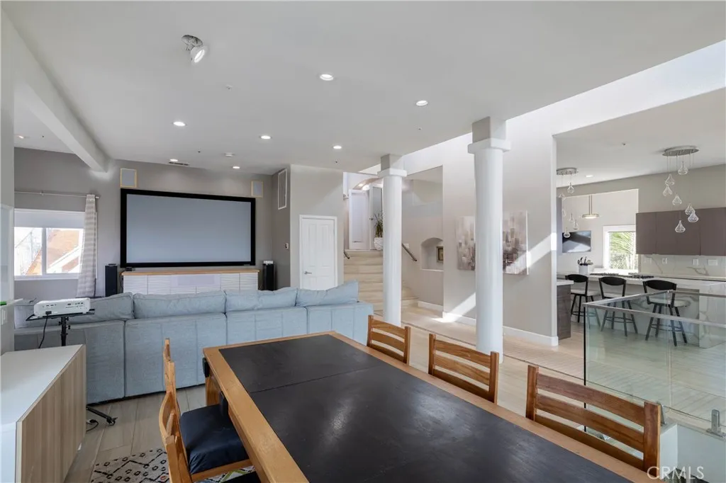 Dining and Living Rooms