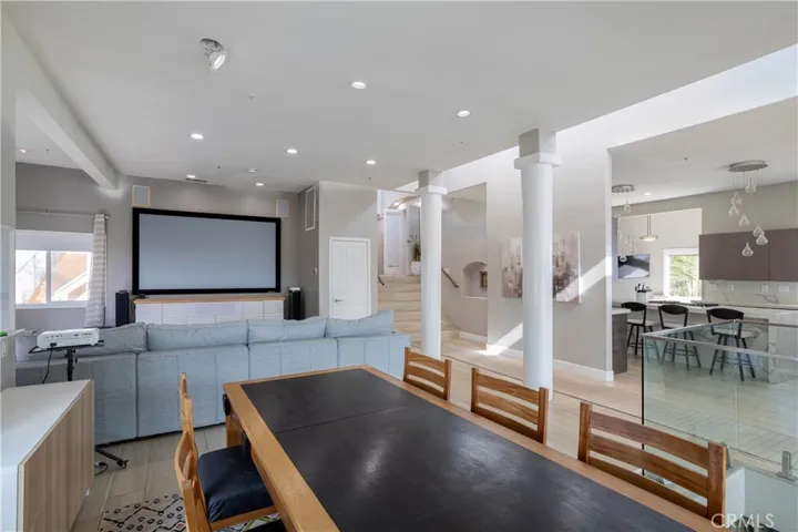 Dining and Living Rooms