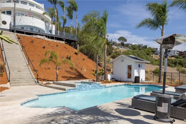 Pool, Spa and Bathroom/Cabana