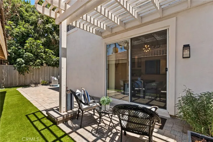 Patio off Dining/ Living Room
