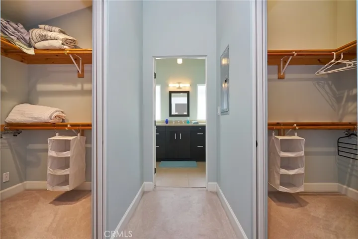 Upper Suite 2 walk-in closets