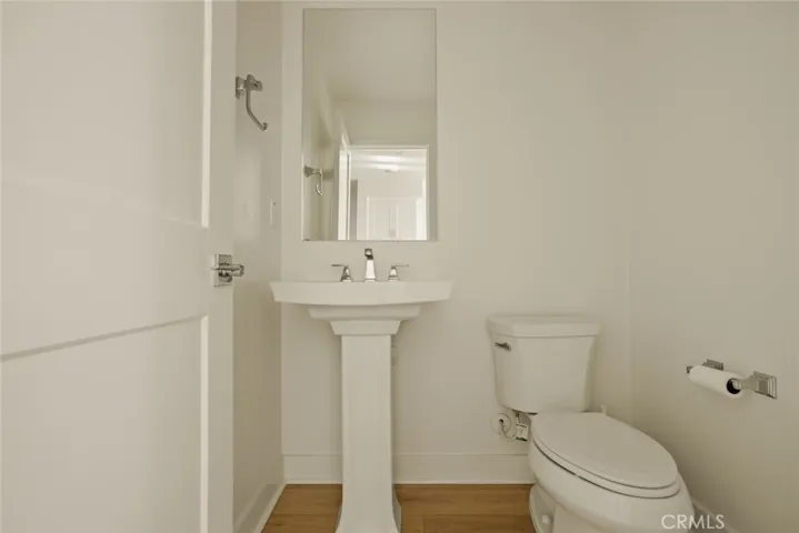 Upstairs Powder Bathroom
