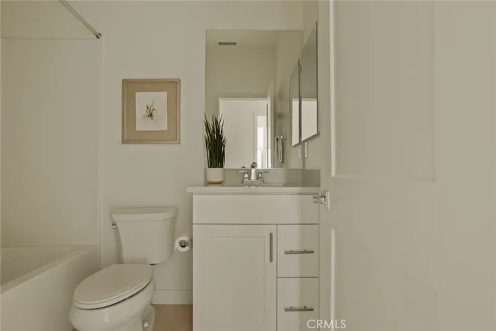 Upstairs Powder Bathroom