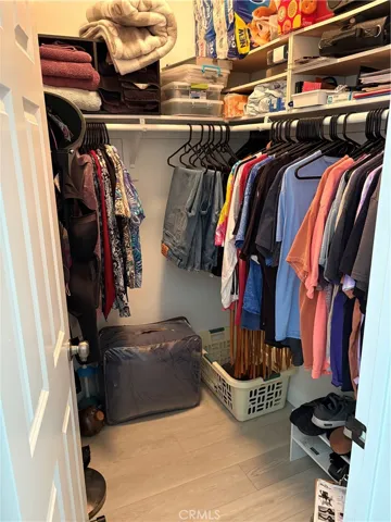 Downstairs Master Bedroom Walk-in Closet