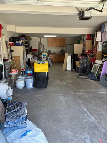 Garage is very deep but now cluttered getting ready to move.