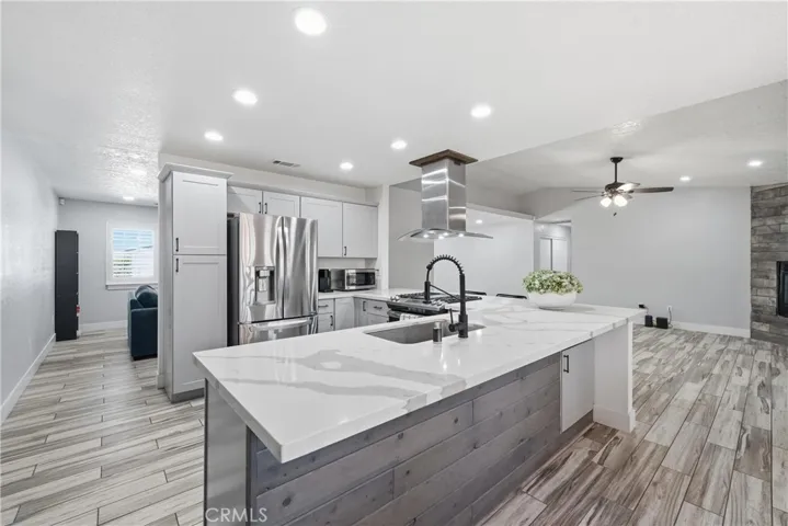 open kitchen