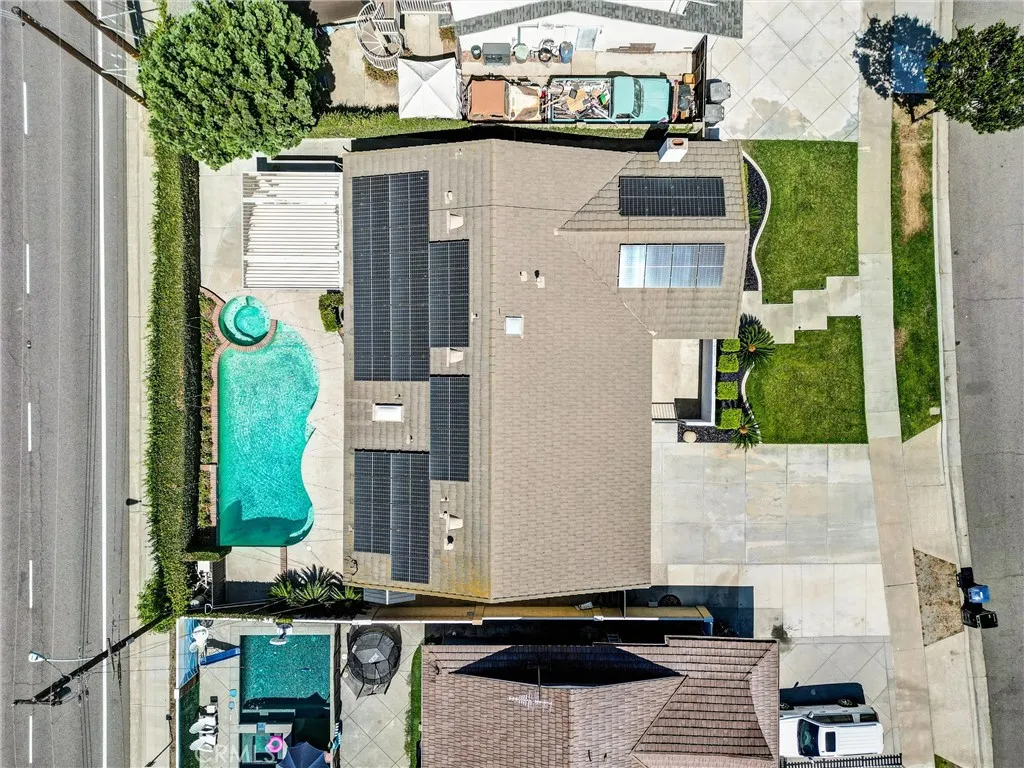 This home is equipped with solar.