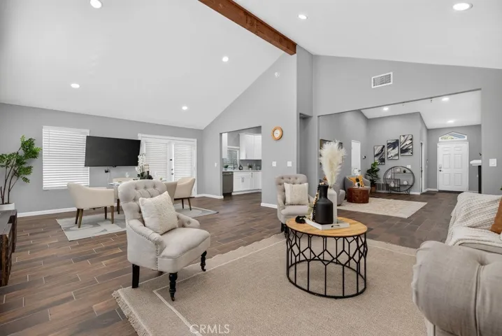 Massive Great Room open to kitchen