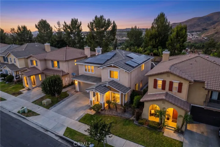 Aerial neighborhood view highlighting the property's prime location.