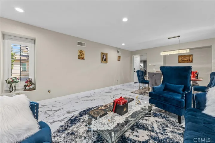 Comfortable family room with ample natural light.