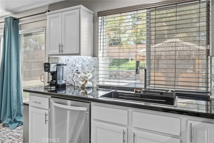Functional kitchen with ample counter space.