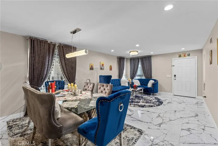 Spacious game room or living area perfect for entertainment.