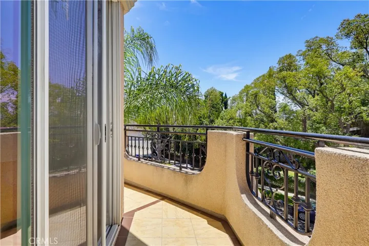 Primary Bedroom balcony