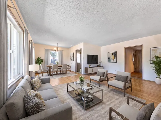 Living Room-Virtual Staged