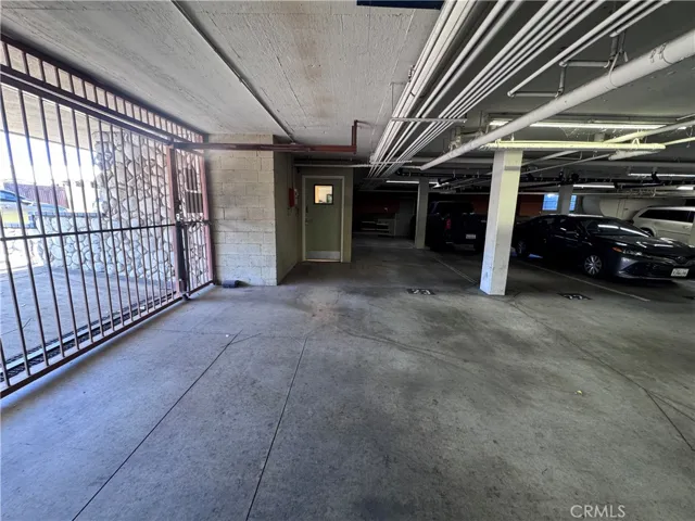 Parking spaces located right near gate and door to lobby for easy access