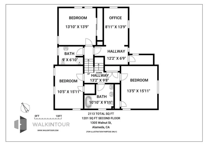 1305 Walnut Street, Alameda, California 94501