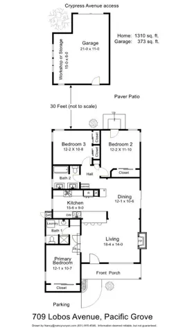 709 Lobos Avenue, Pacific Grove, California 93950