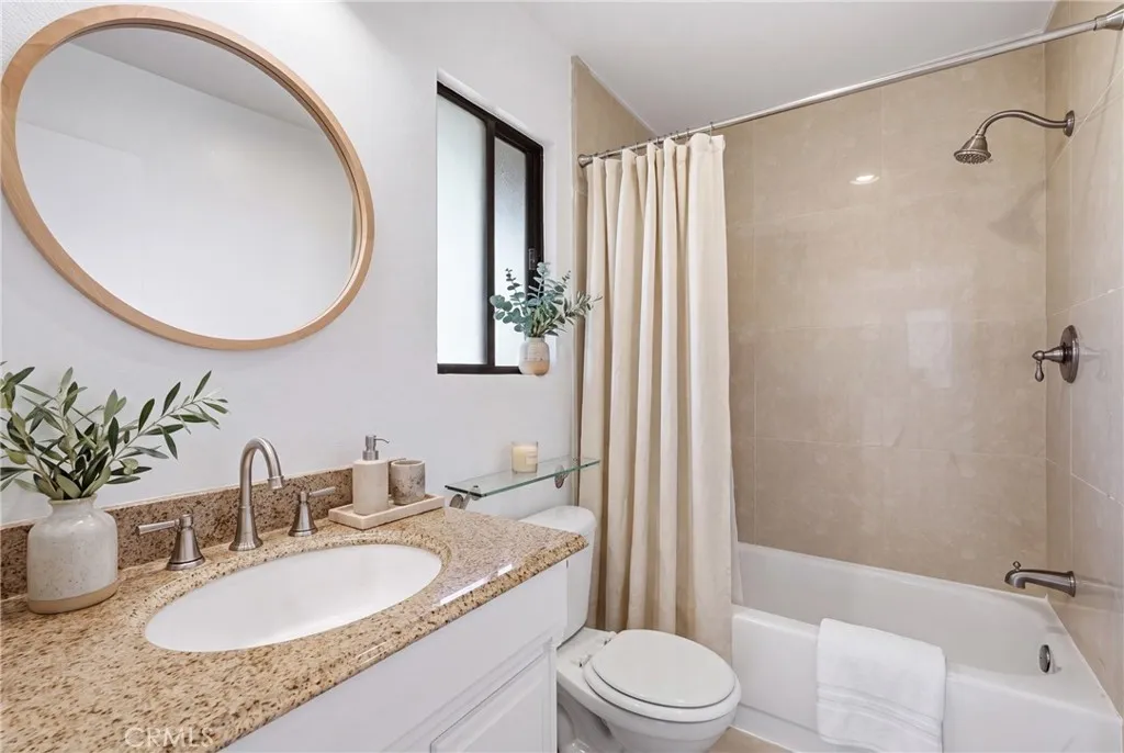 Virtually Staged Bathroom one
