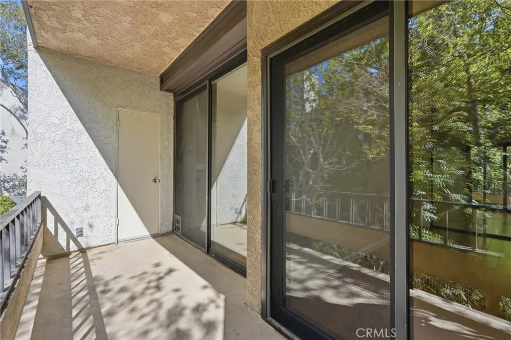 Private balcony