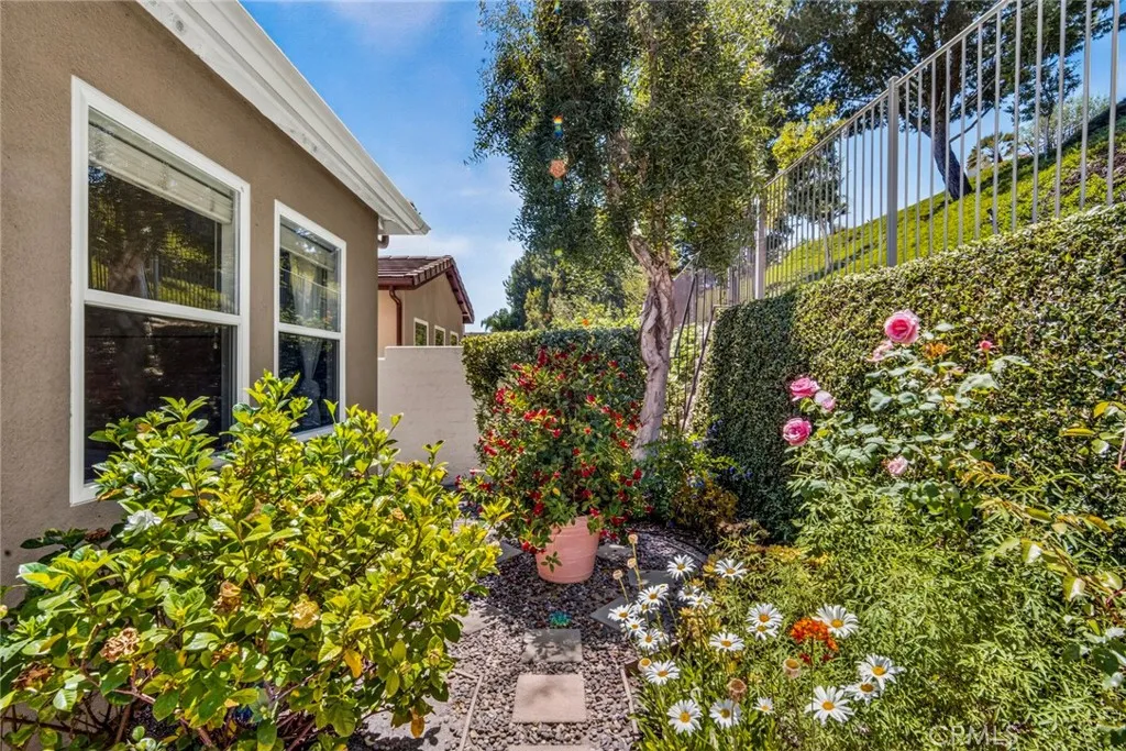 Enjoy the california sunshine in your private garden