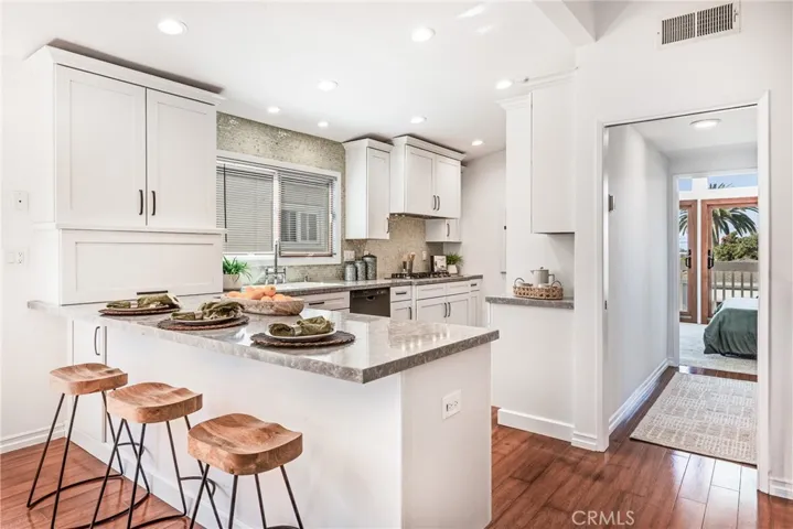 Remodeled kitchen