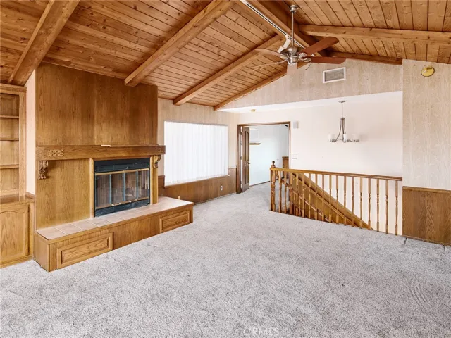 upstairs great room