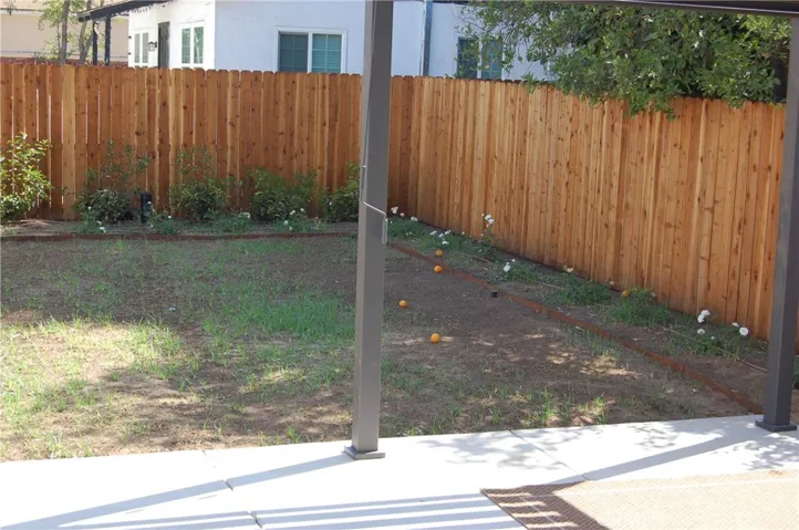 PRIVATE REAR YARD